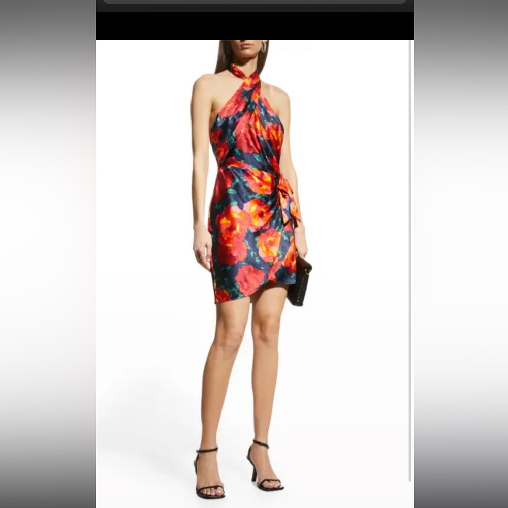 Cinq A Sept Trini Dress / Navy Multi Size 6